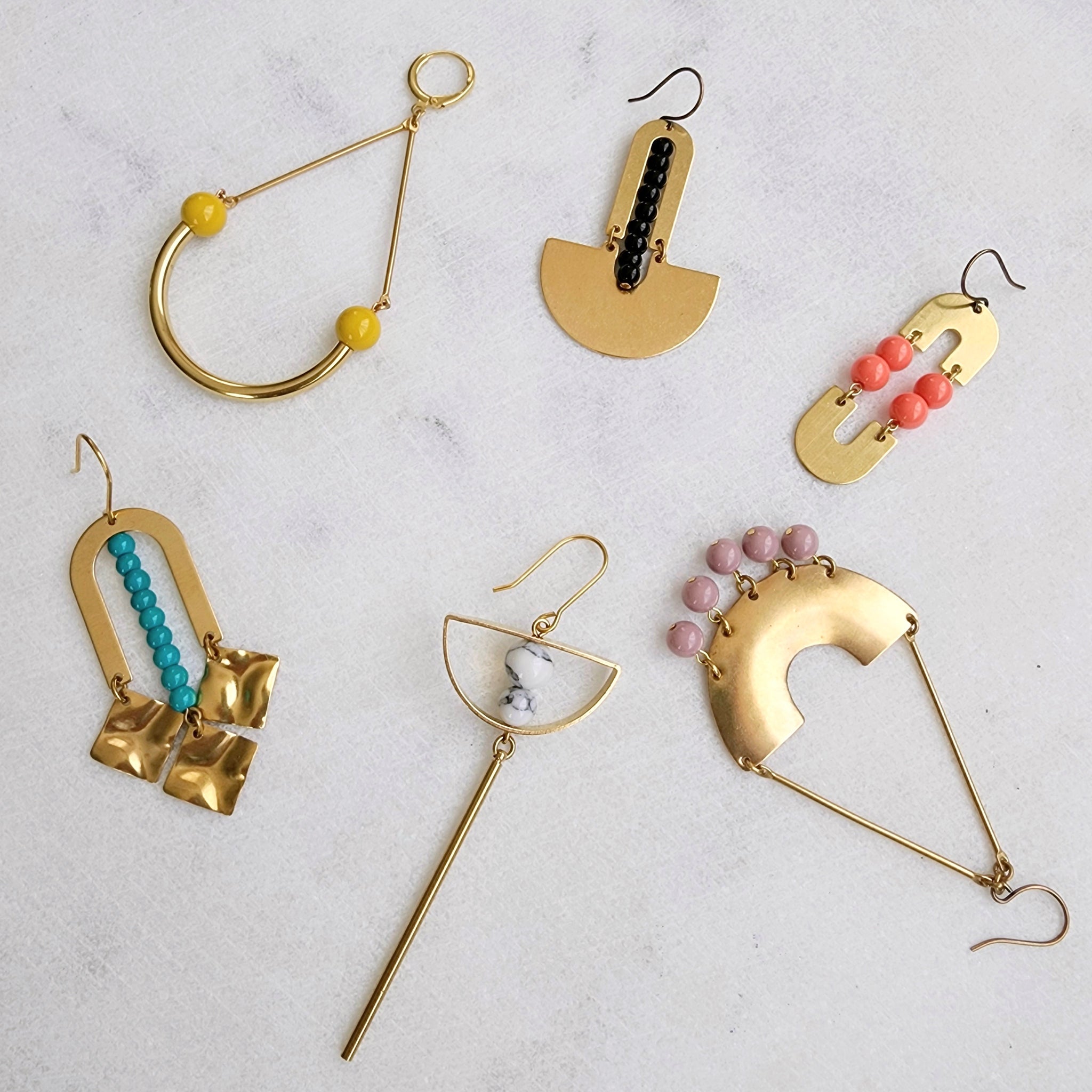 SHIMMER CHANDELIER EARRINGS