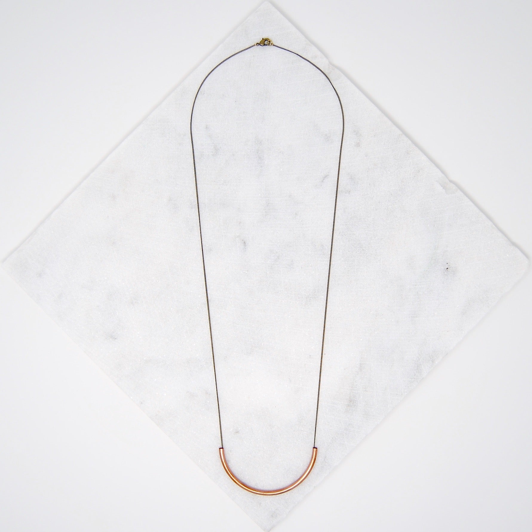 COPPER ARC NECKLACE