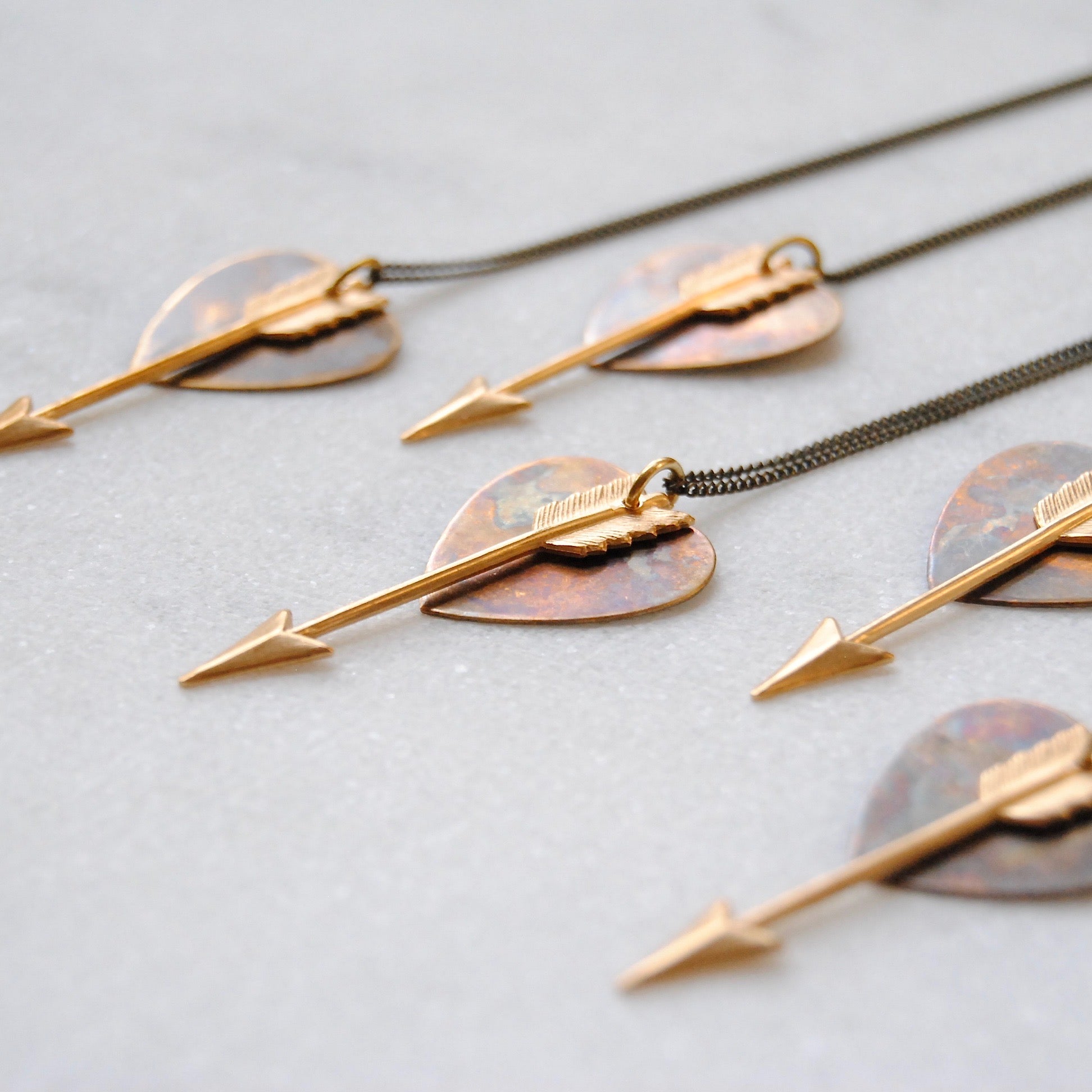 TAINTED HEART NECKLACE