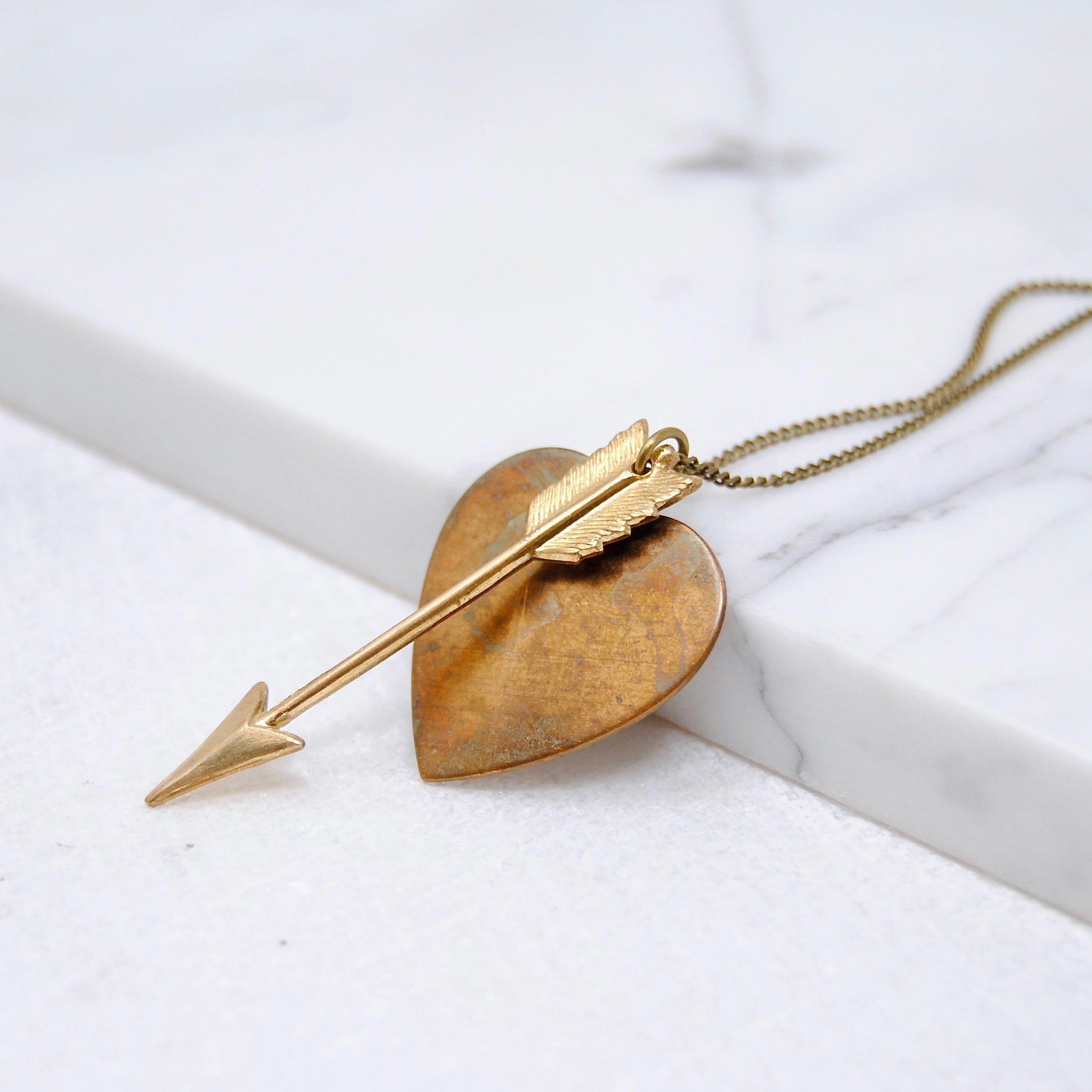 TAINTED HEART NECKLACE