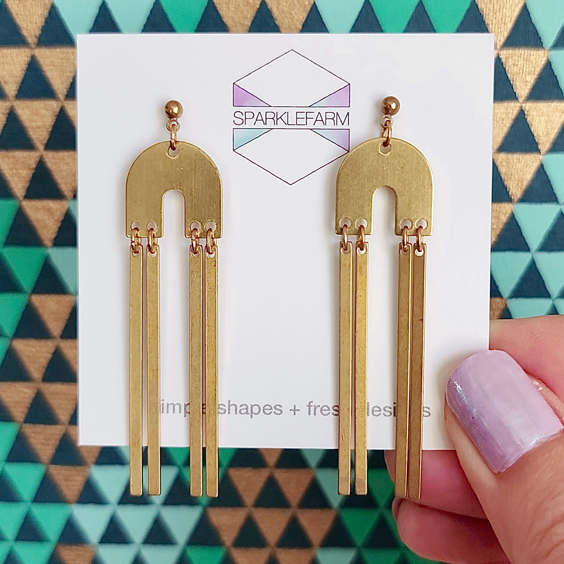 RAINBOW TASSEL EARRINGS