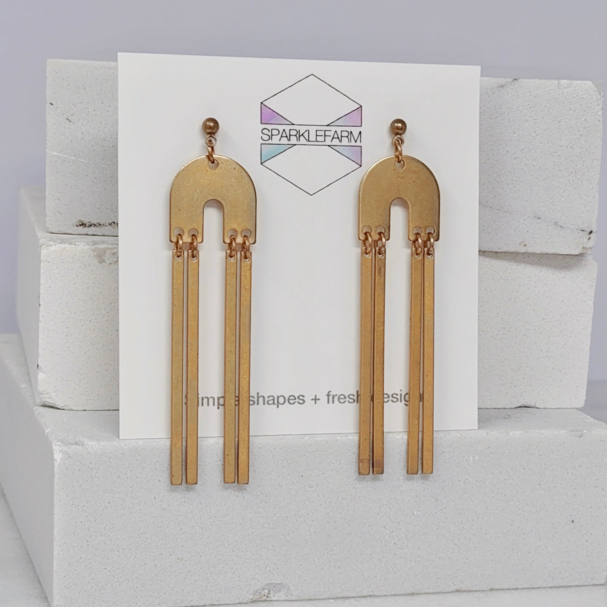 RAINBOW TASSEL EARRINGS