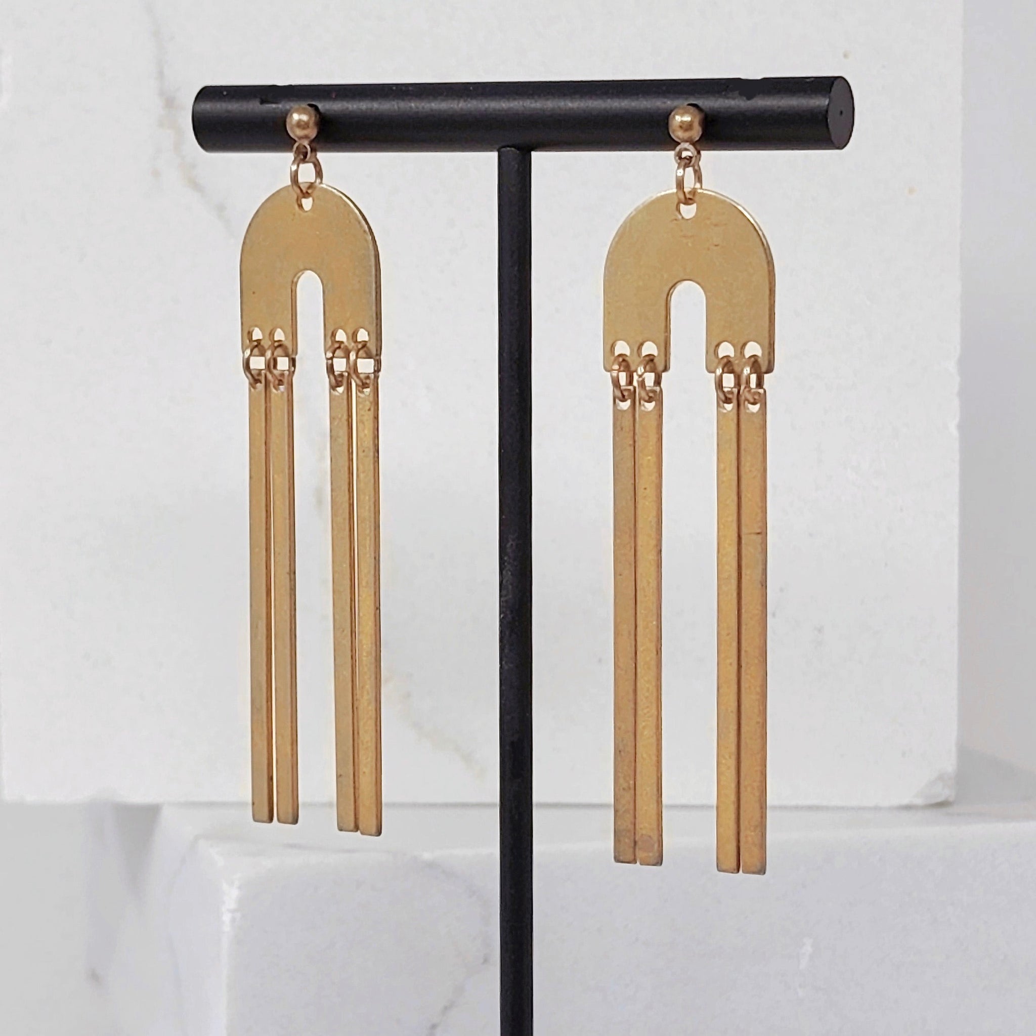 RAINBOW TASSEL EARRINGS