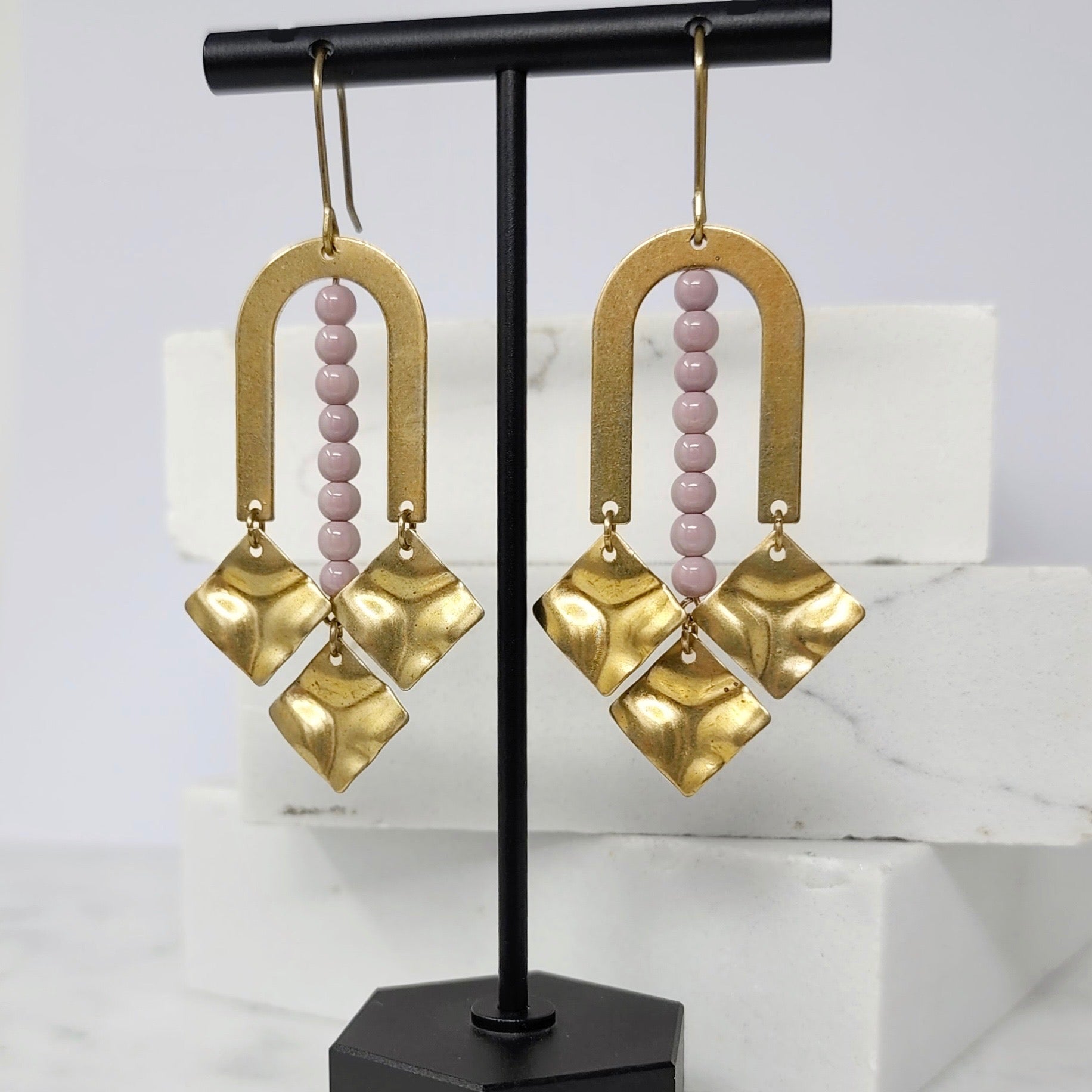 SHIMMER CHANDELIER EARRINGS