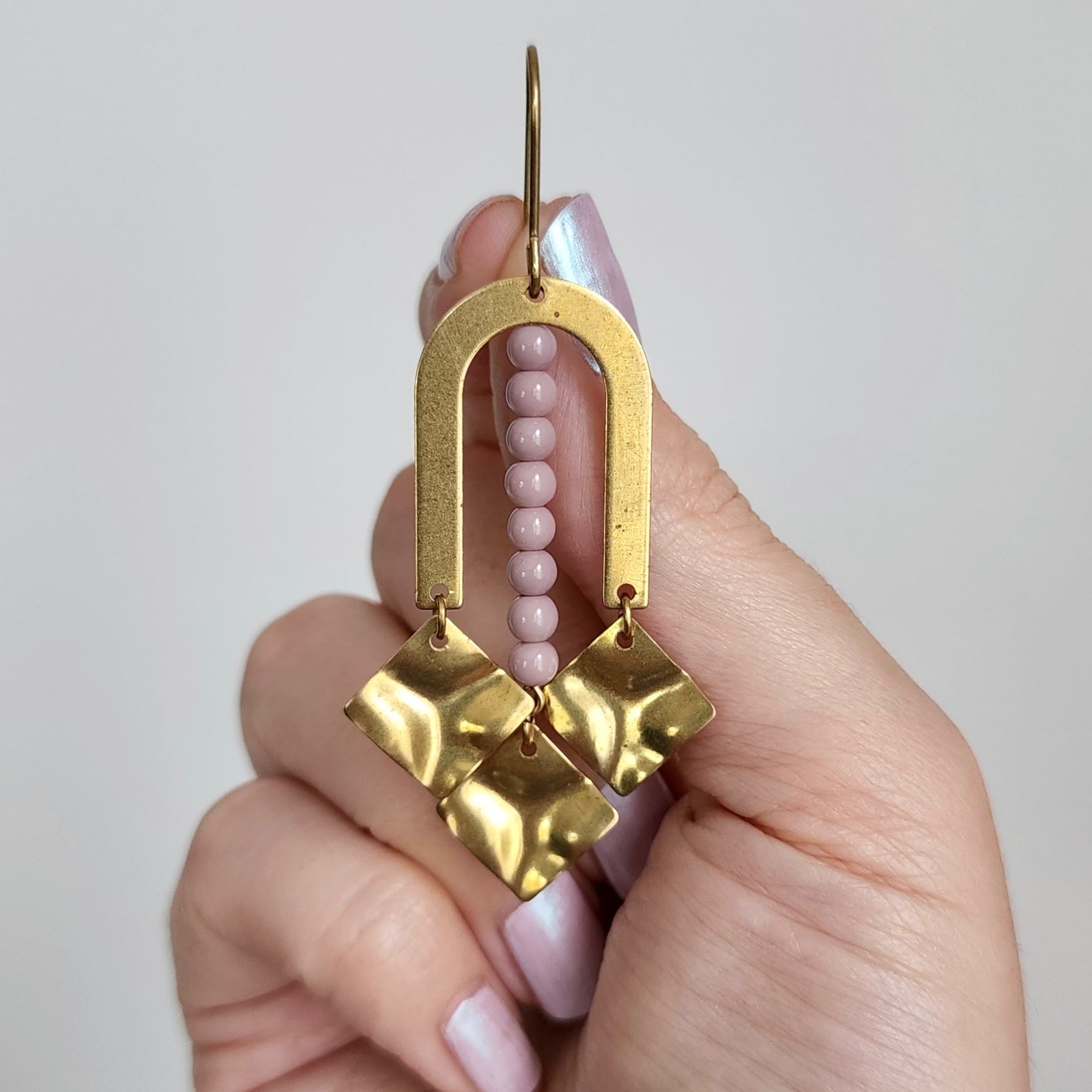 SHIMMER CHANDELIER EARRINGS