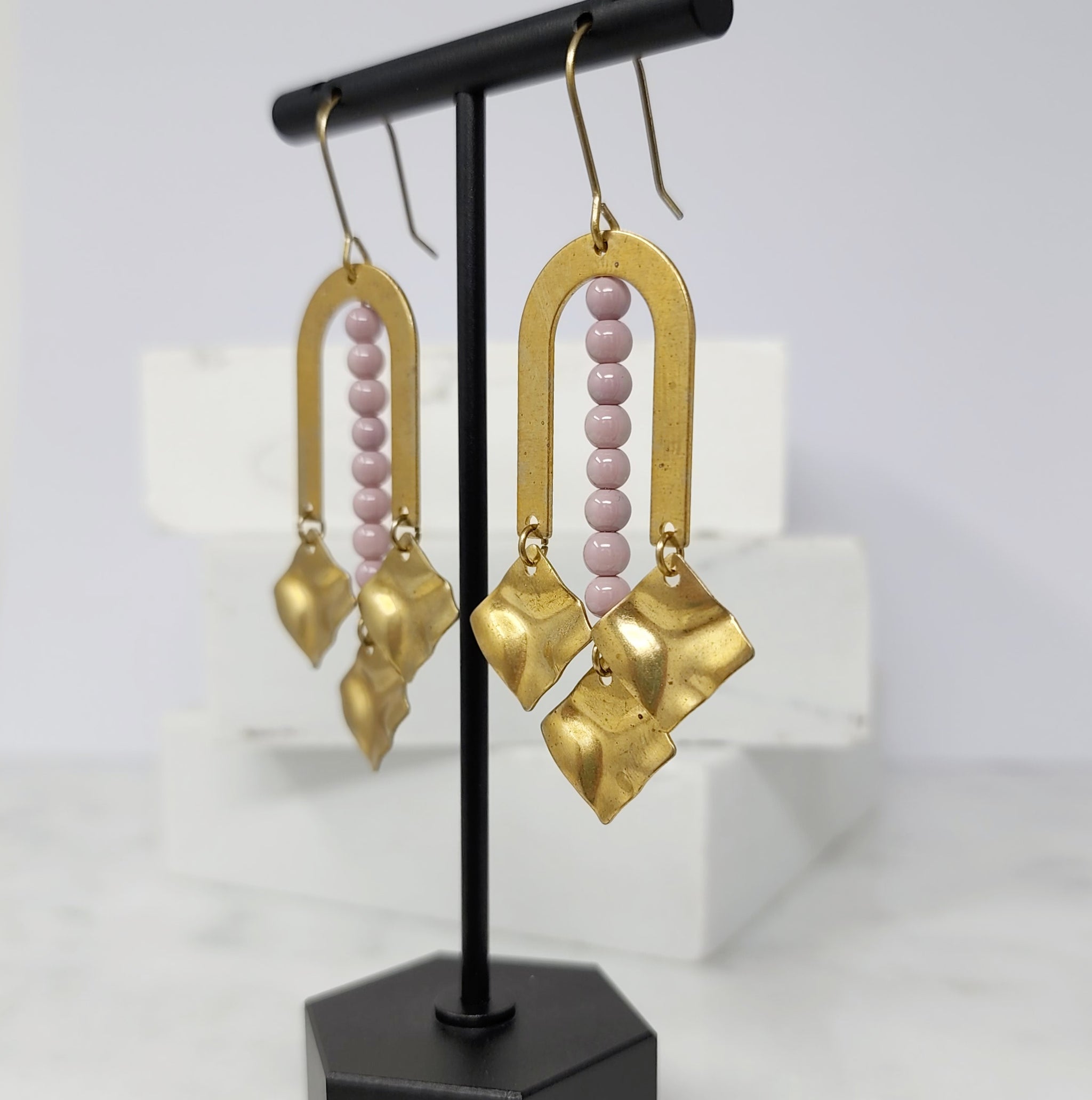 SHIMMER CHANDELIER EARRINGS