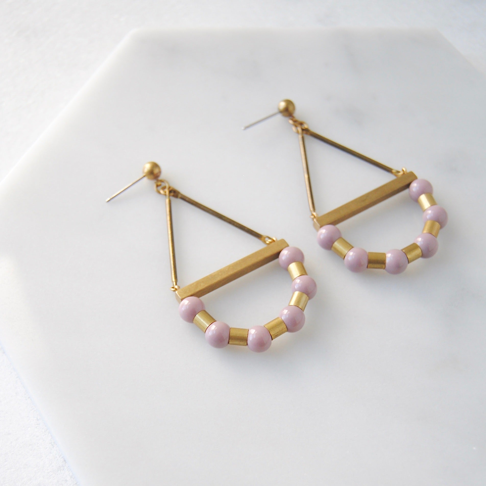 COLORFUL CURVE EARRINGS